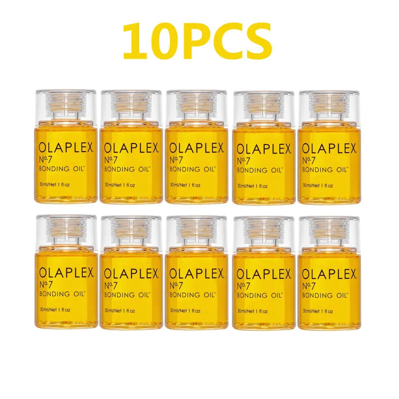 10PCS Olaplex No. 7 BONDING Essencial Oil Repair Damage Strengthens Protection Hair Structure Improve Shine Frizz Hair Care Oil