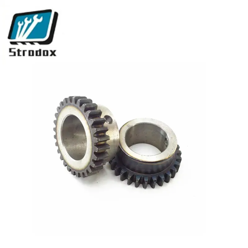 2 Pieces Machine Tool Parts CY6140 Gears Skate Box Gears Z28 M1.5 Teeth Thickness 8mm High Abrasion Resistance