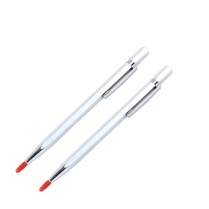 

New Metal Tile Cutting Pen Pointed Lettering Pen Carbide Nib Mechanical Woodworking Construction Pencil Line Drawing Marker