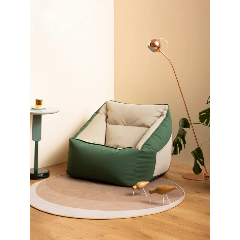 

Fu bag sofa single household lazy sofa fabric small apartment online celebrity tatami sofa