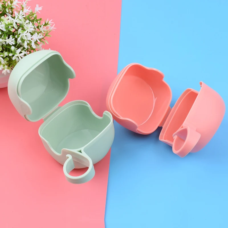 

Portable Baby Infant Kids Pacifier Nipple Cradle Case Holder Travel Storage Box Baby Pacifier Box Pacifier Case