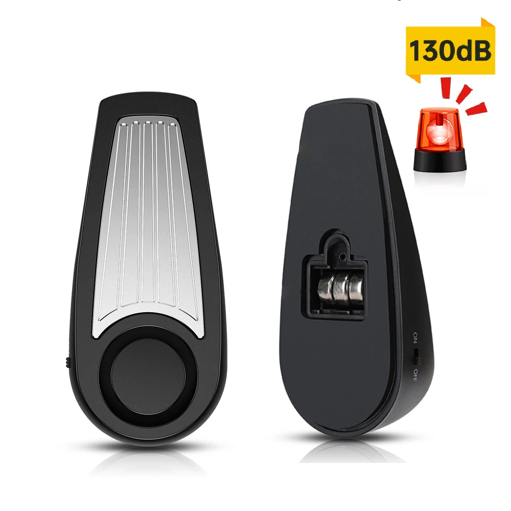 Беспроводная Дверная Стоп-сигнализация 130 дБ Вибрационная Защелка Система