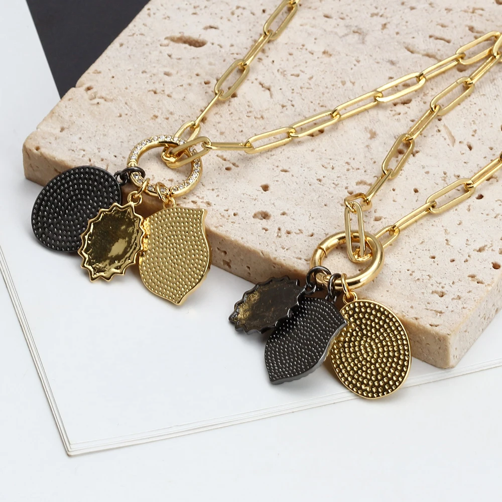 Колье с изображением пожеланий в стиле хип-хоп для мужчин и женщин модное