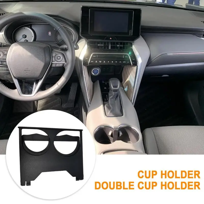 

Water Cup Holder Accessories High-quality Water Proof Console Cup Holder Insert Double Hole Holder For Toyotas 55620-34010