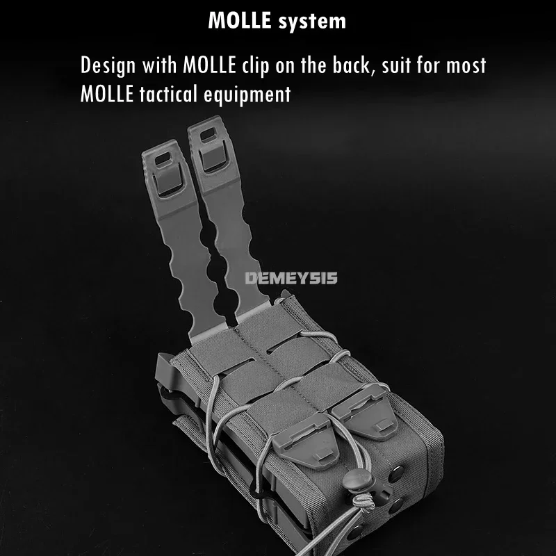 5 56 7 62 двойные карманы для магазина MOLLE ремень стрельбы держатель боеприпасов