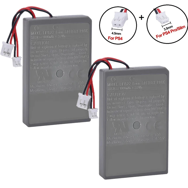 Аккумулятор 1000 мАч для Sony PS4 Pro