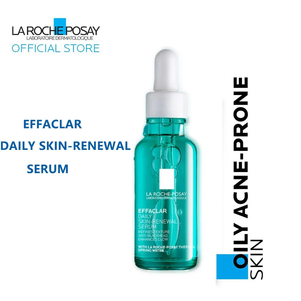 

La Roche Posay DAILY SKIN-RENEWAL SERUM Salicylic Acid Reduces Acne Scars And Eliminates Blackheads And Pimples Sensitivity Care