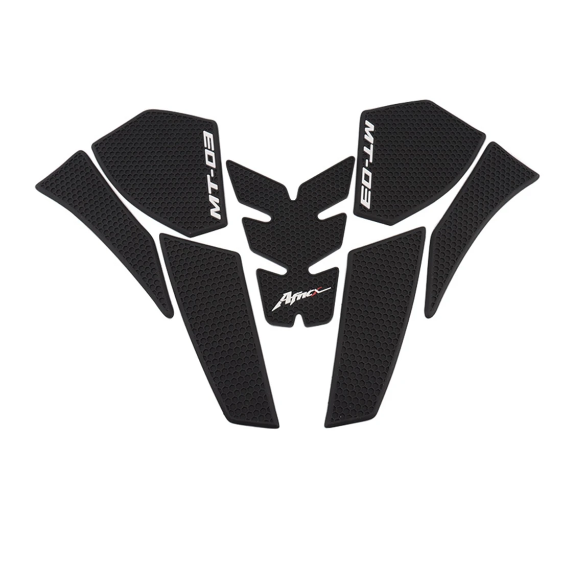 

Motorcycle Non- Side Fuel Tank Pad Stickers Waterproof Rubber Sticker Accessories for MT-03