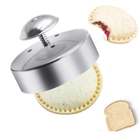 sandwich cutter and sealer stainless steel round sandwich maker pastry tools hamburger pie cutting sealing mould