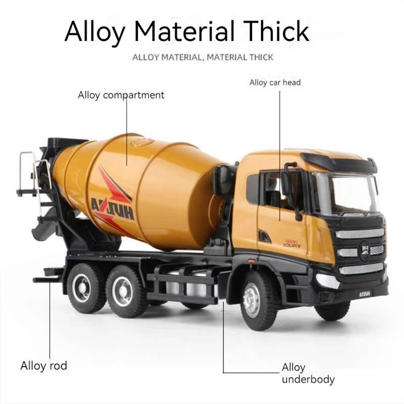 Huina Игрушки-симуляторы 1:50 Сплав Статическая модель здания Автомобиль