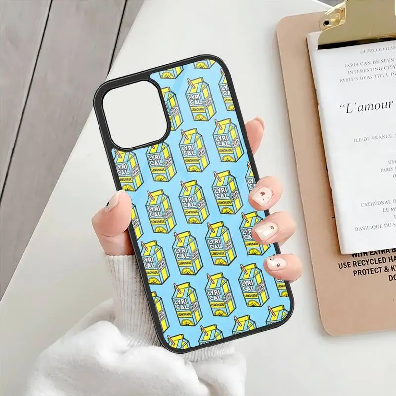 Чехол для телефона Aliens Drink Lyrical Lemonade IPhone 13 14 Plus 12 11 Max Pro Mini 6 7 8 X XR SE2020 твердый