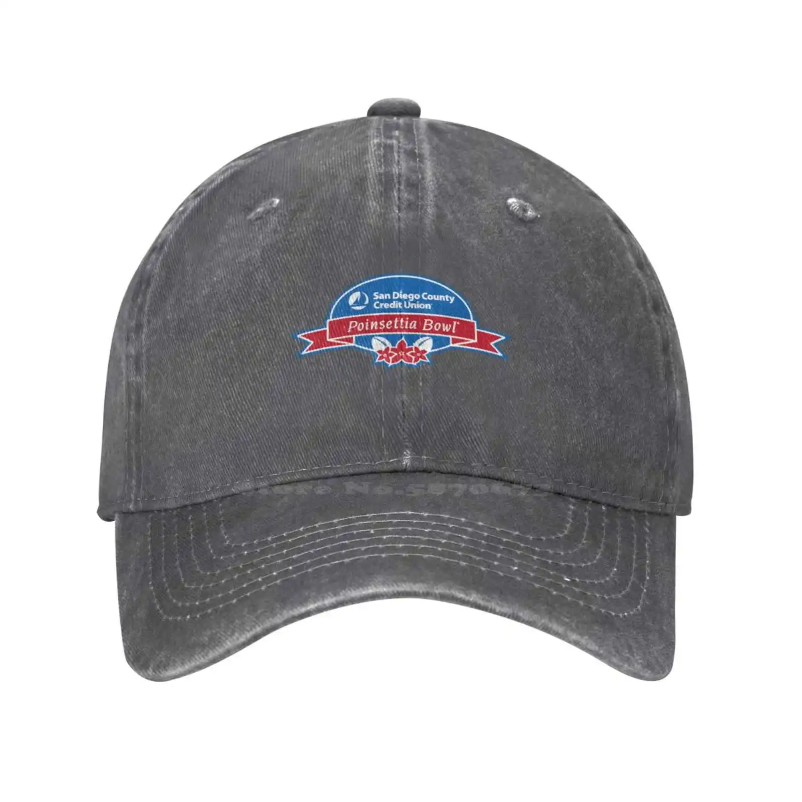 

Poinsettia Bowl Logo Fashion quality Denim cap Knitted hat Baseball cap