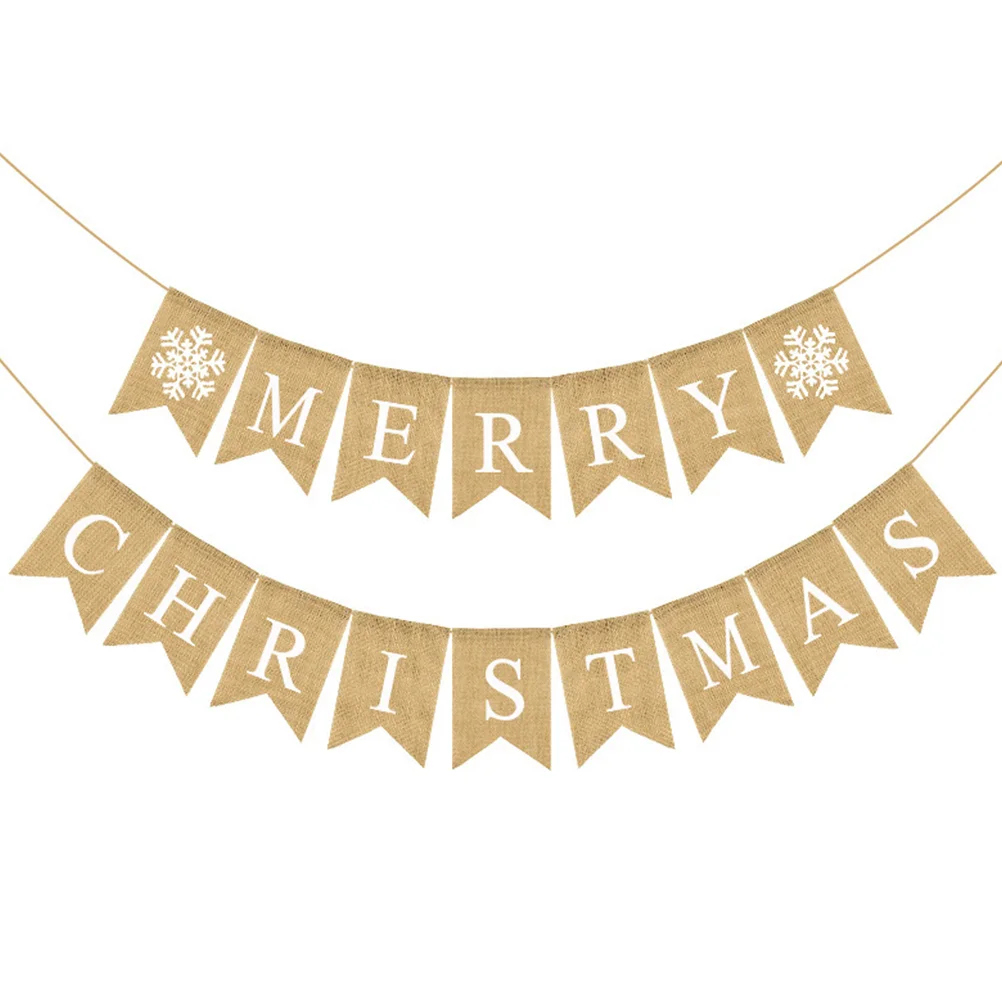 

1 Pc Hanging Party Banner Decoration Christmas Themed Banner Decoration