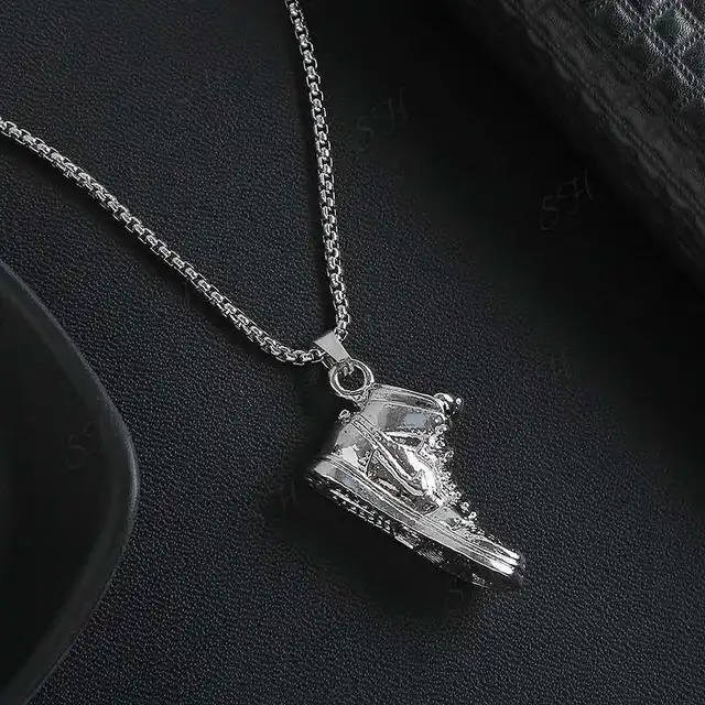 Sneaker Necklace for Woman Stainless 