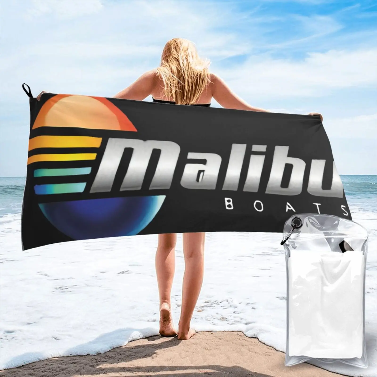 

Спортивное Полотенце Malibu для рыбалки, пляжное полотенце для ванной, для дома, пляжное полотенце, кухонное полотенце, пляжное полотенце для с...