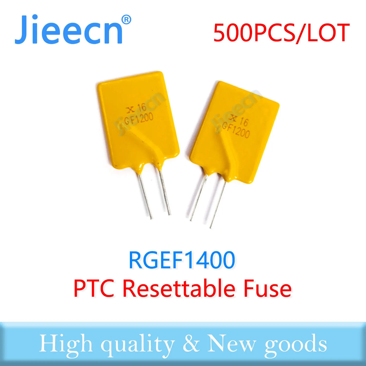 Jieecn 500 шт. RGEF1400 16 В 14A GF1400 JK16-1400 сбрасываемый предохранитель PTC DIP Китайский Высокое