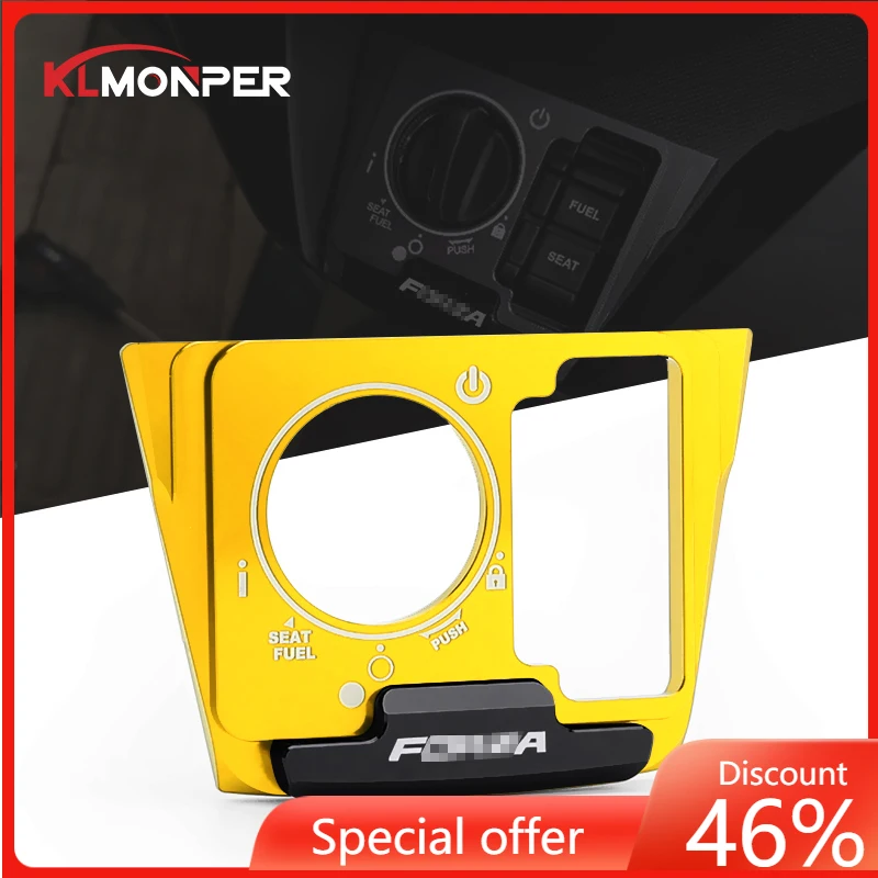 

For HONDA Forza 250 300 Forza 350 Forza 300 Forza 250 Motorcycle Accessories Seat Electric Door Switch Lock Decorative Cover Cap