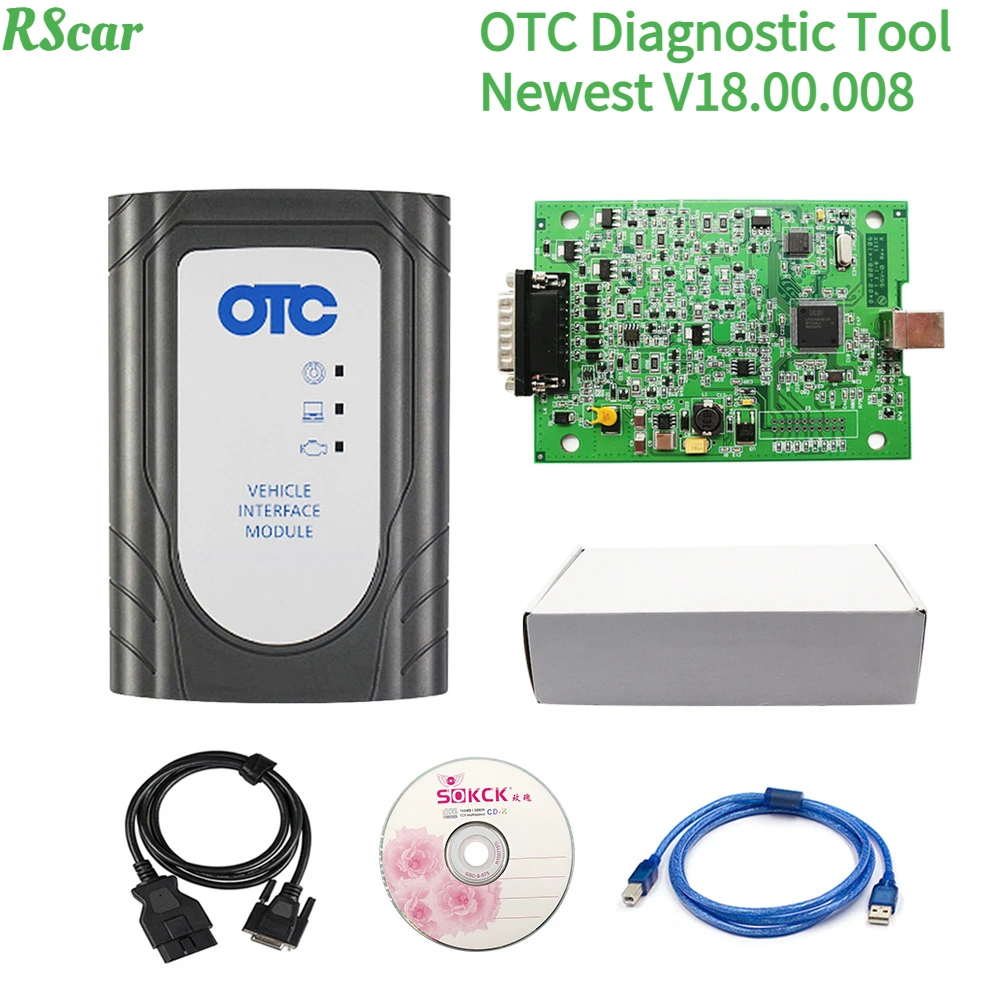 Новинка, сканер GTS TIS3 OTC IT3, новинка, V18.00.008 Global Techstream GTS VIM OTC OBD2, лучше, чем для Toyota, диагностический инструмент