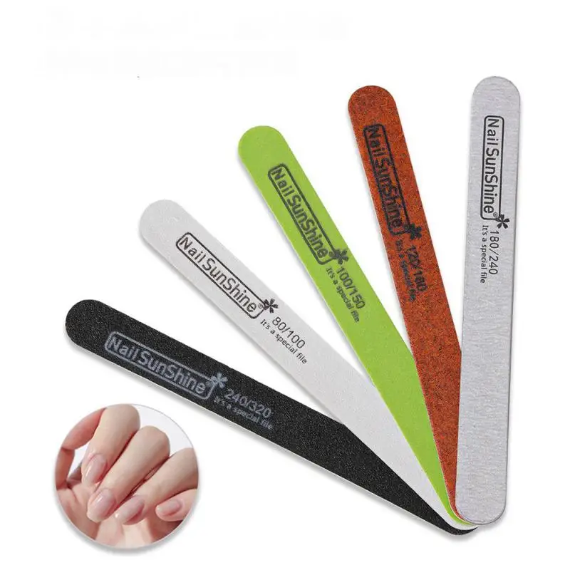 

Nail Sanding 5colors Wear-resisting Easy To Use No Damage To Nails Durable Nail Enhancement Tools Nail Rubbing Strip Diy Nails