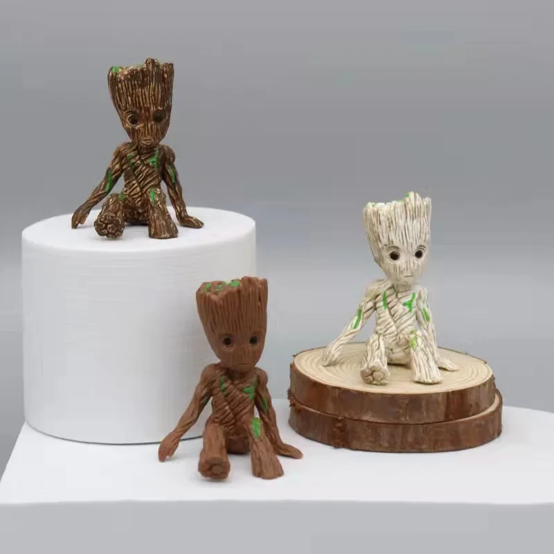 

Экшн-фигурка Marvel Legends Groot Мстители стражи Галактики Грут ПВХ 6 см коллекционные модели игрушек декоративный подарок