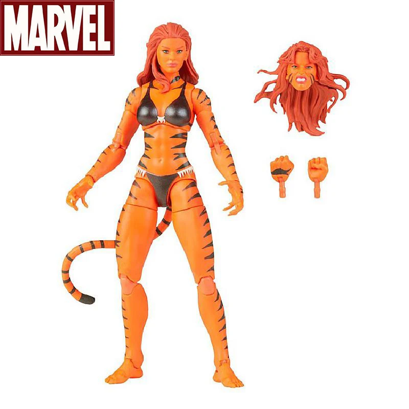 

Marvel Legends Tigra Action Figure Toys 6 " Tigra Girl Movable Figures Statue Model Dolls Collection Gifts for Friend Children
