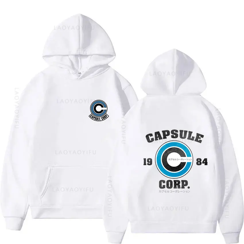 Чехол capsule corp. Мужская толстовка тематические худи новые свитшоты осенняя одежда