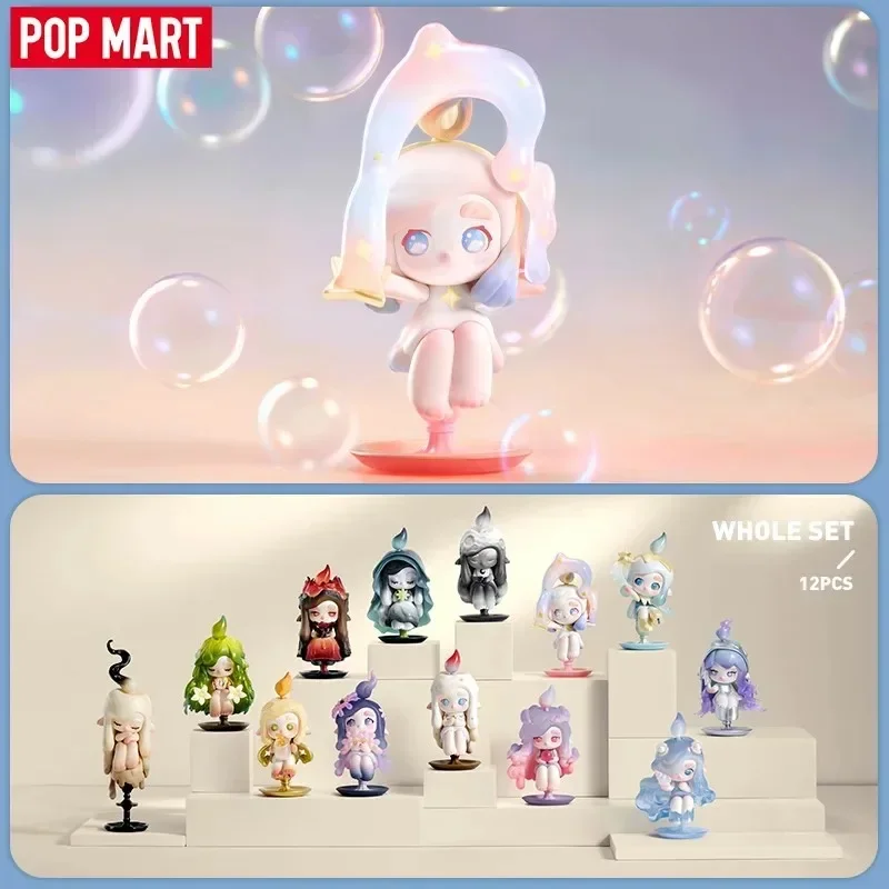 Фото POP MART CHAKA Light Sprite Series: Коллекционные фигурки-сюрпризы в закрытых коробках, милые аниме-фигурки, украшения для рабочего стола №3
