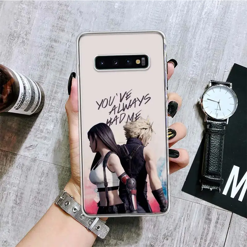 Чехол для телефона Final Fantasy VII для Samsung Galaxy S26 S25 Edge S24 S23 FE S22 Ultra S21 Plus S20 + Fundas Cover Coque Galaxy S25 S (art.: 3920d89ddd6ee) - 3920d89ddd6ee