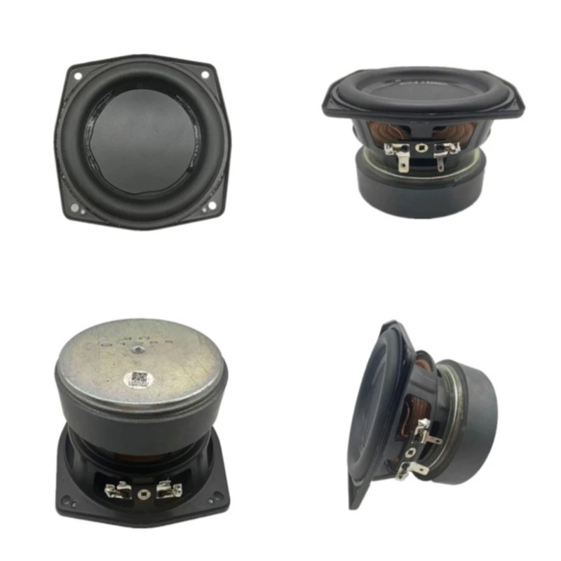 

1PC 4 inch Hi-Fi 4/8 ohm Subwoofer Speaker Audio Super Bass Woofer Loudspeaker 40W High Power Speakers H8WD