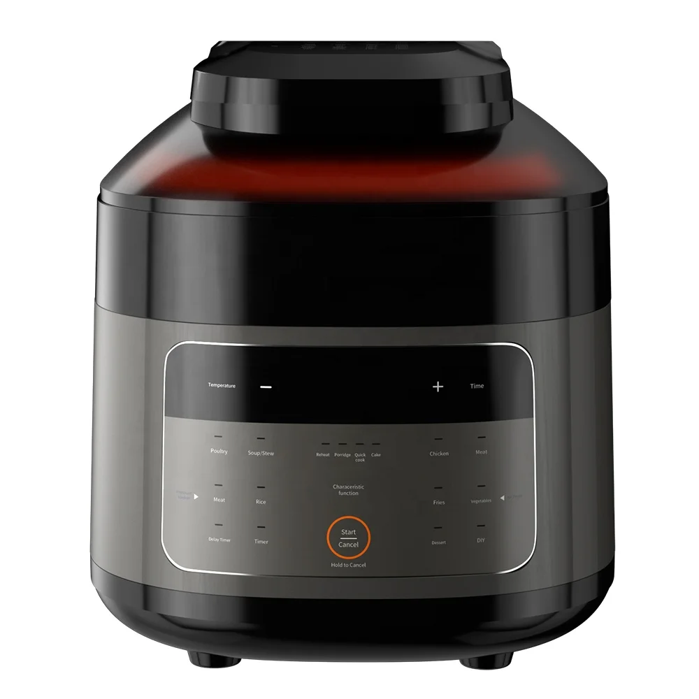 

New 2022 Multifunctional Cooker Electric Pressure Cooker Air Fryer 2 IN 1
