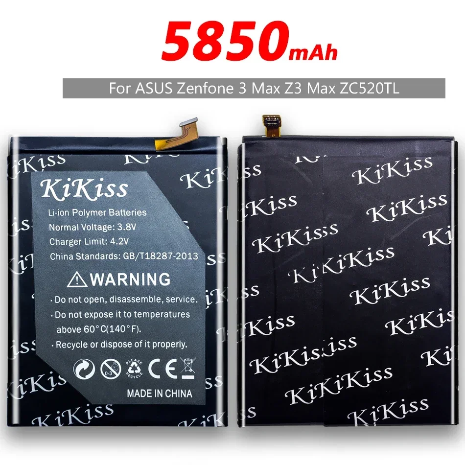 Аккумулятор для ASUS Zenfone 3 Max Z3 ZC520TL X008DB X008 X008D Z01B высокая емкость C11P1611 5850 мАч +
