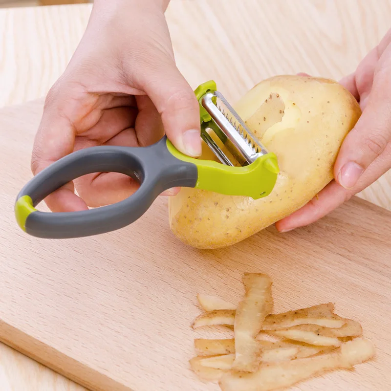 

Multifunction Vegetable Peeler Stainless Steel Potato Carrot Grater Fruit Slicer Shredder Kitchen Food Crusher Home Supplies