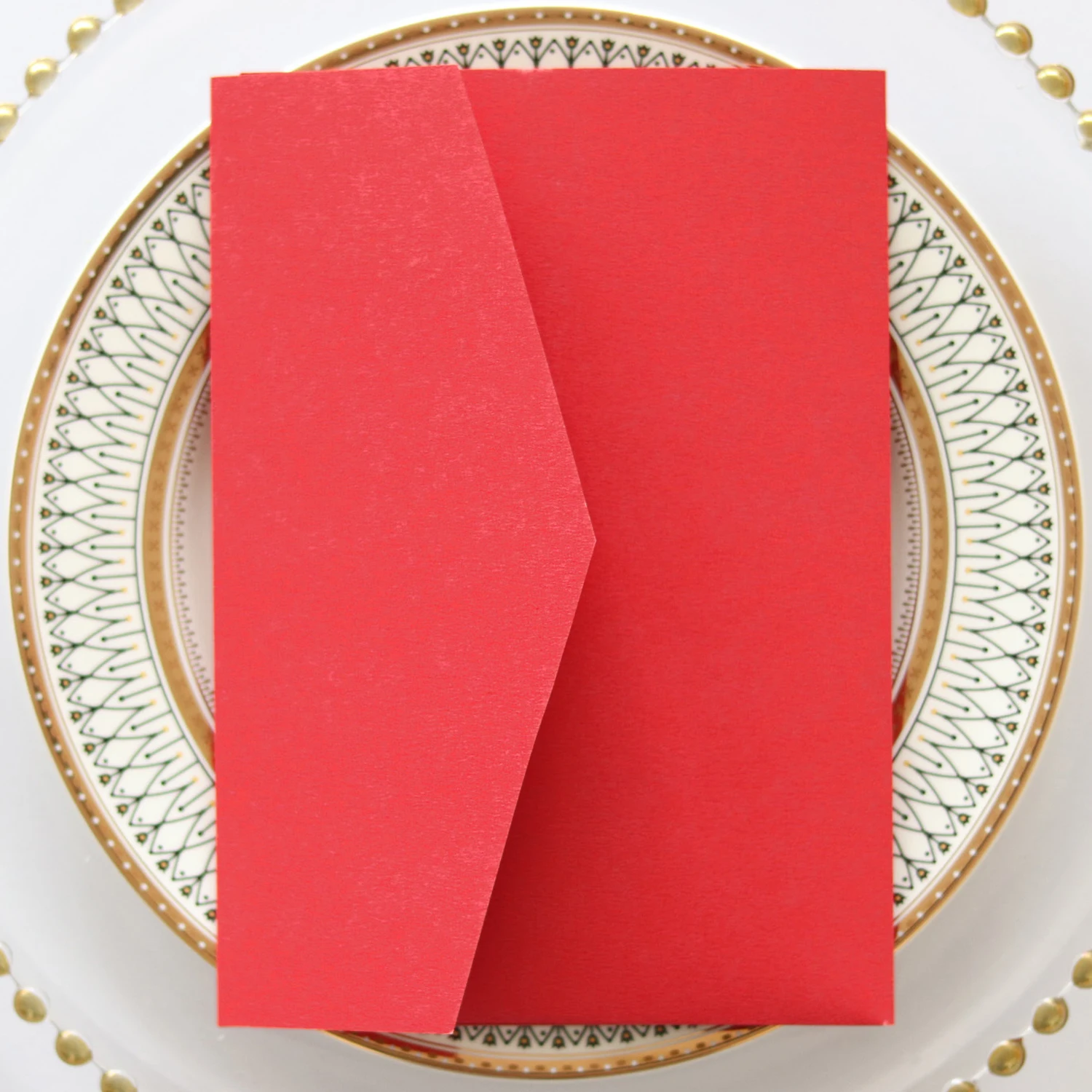 25 шт., светло-зелёные карманные обложки для приглашений Aishion IC160