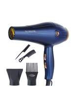 sunhome 5 piece professional hair dryer set bluegold