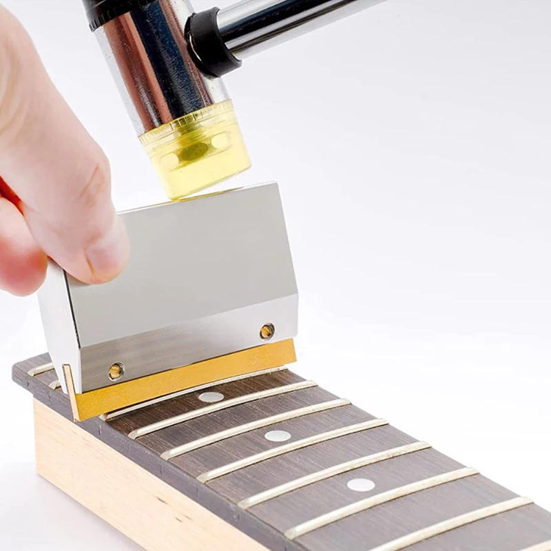 

Guitar Fingerboard Fret Press Guitar Fret Wire Tool Luthier Tool Guitar Bass Wire Frets Guitar Repair Press Tool