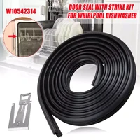 83inch dishwasher door sealing rubber with gasket kit w10542314 for whirlpool dishwasher ps5136129 ap5650274
