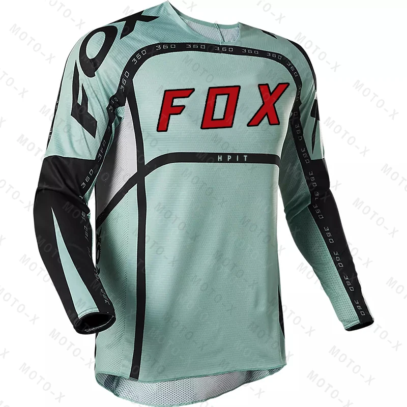 

2022 Men's Downhill Mountain Bike MTB Shirts Offroad DH Motorcycle Motocross Sportwear Clothing Hpit Fox Racing