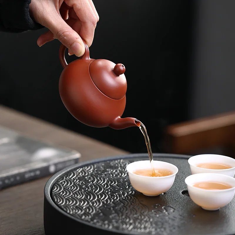 Китайские чайники из фиолетовой глины