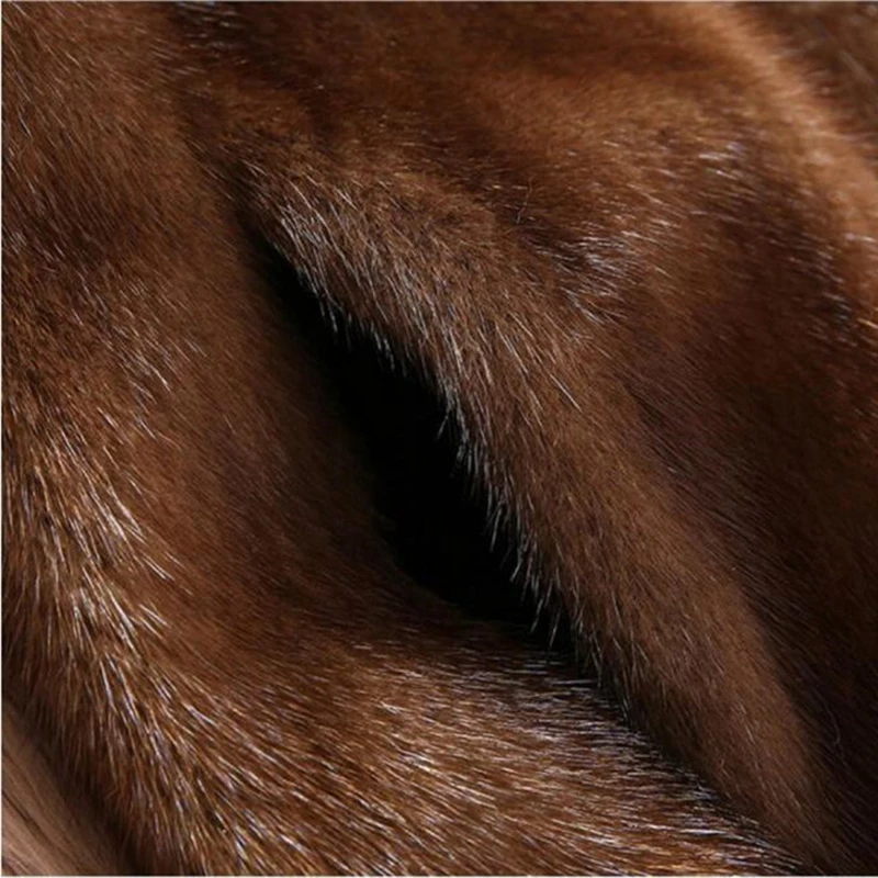 Women Mink Coats Female Mink Fur Coat Hooded Long Fur Coat Ladies Thick Warm Luxury Winter Clothes Large Size Faux Fur Coats
