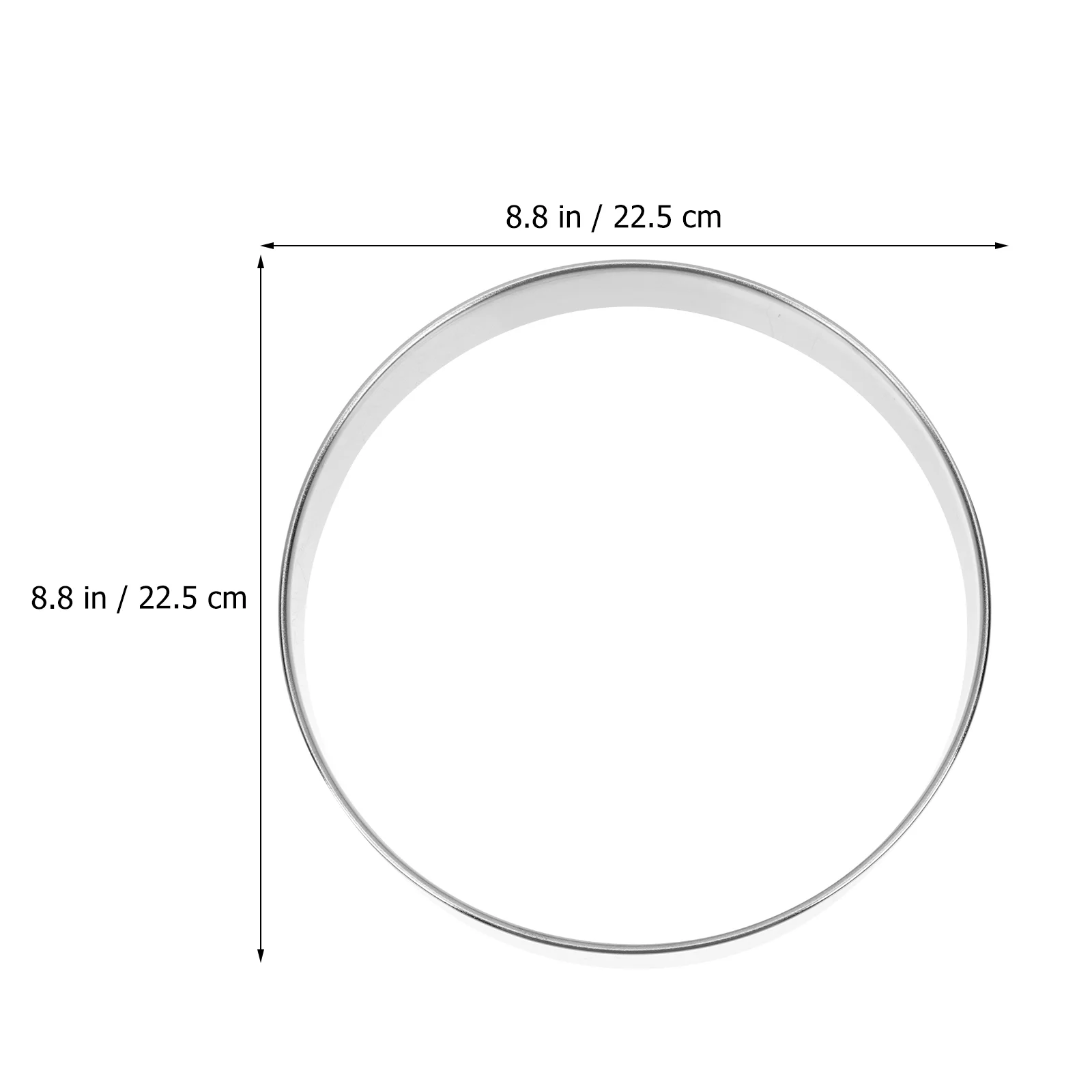 

Ring Pizza Rings Baking Cake Round Pastry Mousse Mold Tart Molds Muffin Steel Circle Stainless Pie Crust Cookie Metal Saucing