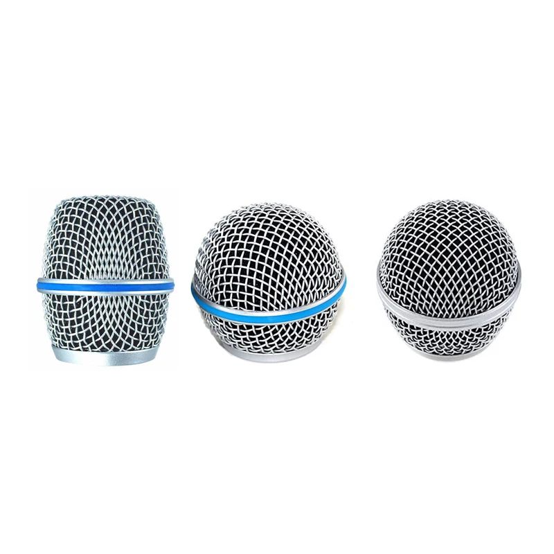 Сменные решетки для микрофона Shure Beta58A SM58 87A, Сменная головка для микрофона, сталь, детали для замены, аксессуары (art.: 3920c8342d8cb) - 3920c8342d8cb