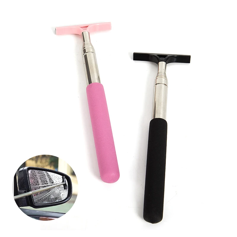 

Retractable Rear-View Mirror Wiper Car Wipe Water Mist Auto Mirror Glass Wiper