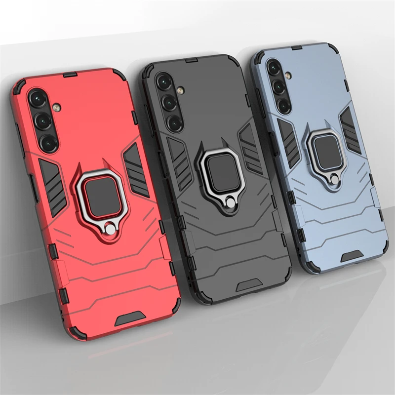 For Samsung Galaxy A14 Case Cover For Samsung A14 Capas Shockproof Back Holder Magnetic Cover Samsung A53 A13 A33 A73 A14 Fundas