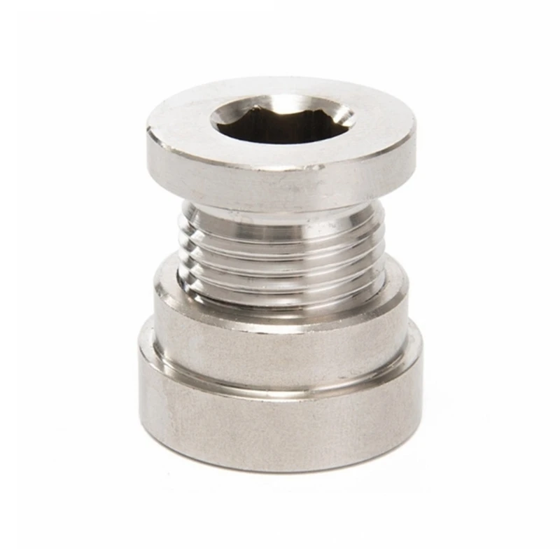 

Pipe Plug Nut Stepped O2 Sensor Stepped Notched Wideband Solder Bung M18x1.5