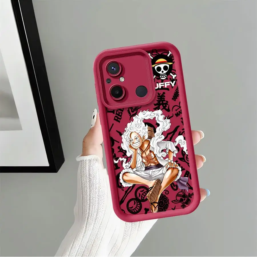 Фото Чехол для телефона Xiaomi Redmi 12C 9A 10C A3 A5 9C A2 A1 Plus 10A 13C 14C 9T One Pieces Anime №3