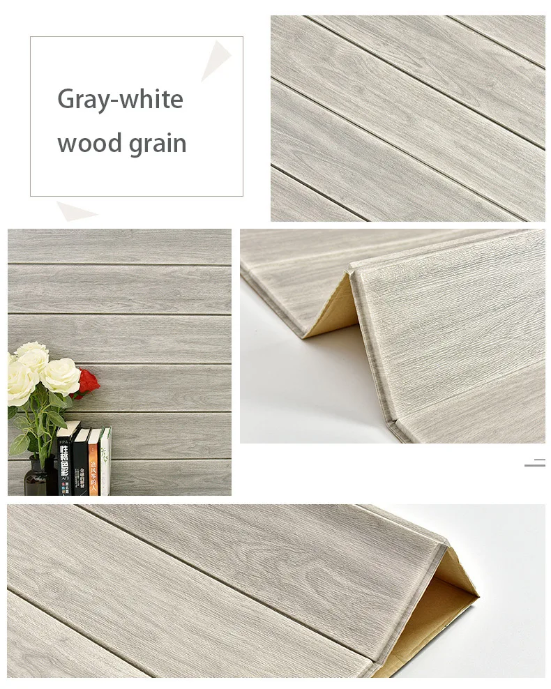 

10 шт. 3D деревянные настенные Стикеры для гостиной, домашний декор, искусственные обои из пенополиэтилена для фона телевизора, детской комнаты