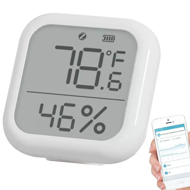 

Wireless Thermo-hygrometer Sensor Remote Control Humidity Temperature Sensor Temperature And Humidity Meter For Home