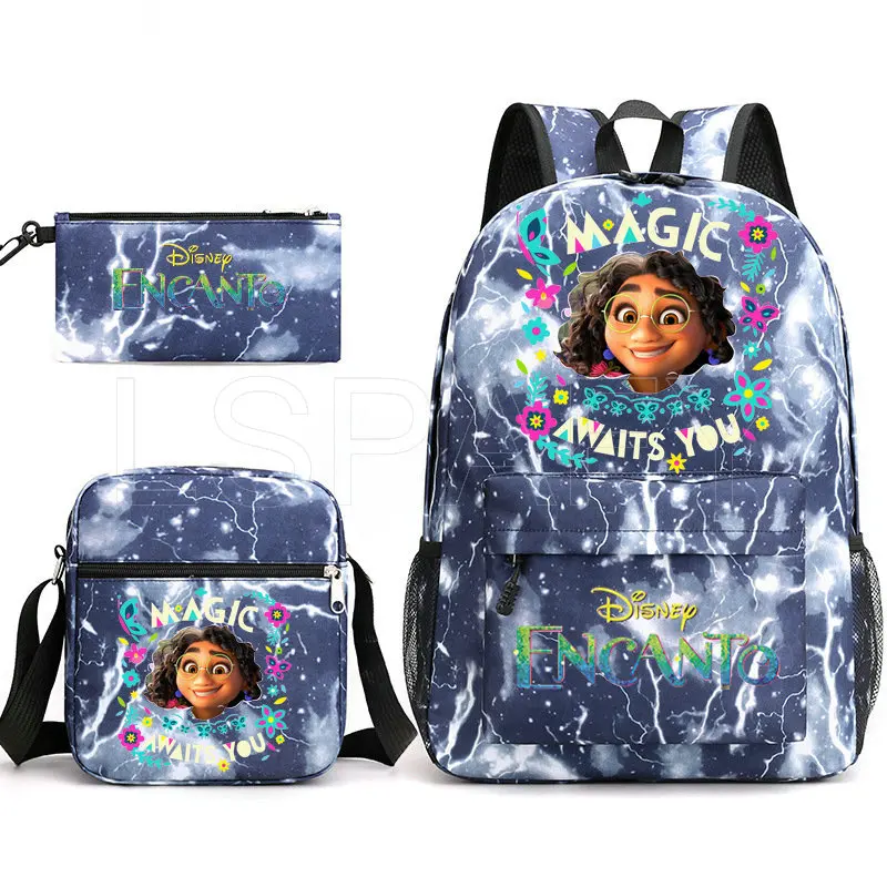 Школьные ранцы для девочек и мальчиков Disney женский рюкзак книг школьный ранец