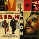 Leon Профессиональный плакат, классический старый фильм, винтажный Женский, крафт-бумага, настенные наклейки, домашний декор