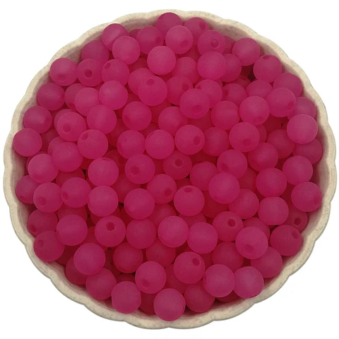 Карамельные акриловые бусины 6 мм, 200 шт.